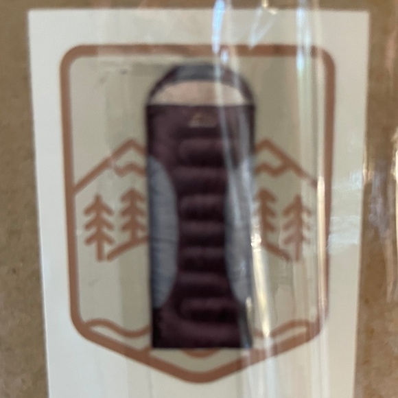 Rioyalo All-Season Sleeping Bag; Purple/Black; New/Open Box - Picture 3 of 3